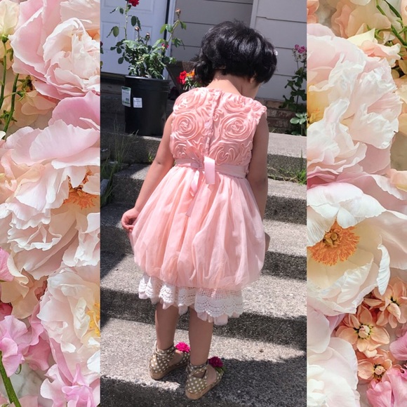 Girls flower dress - Picture 9 of 9